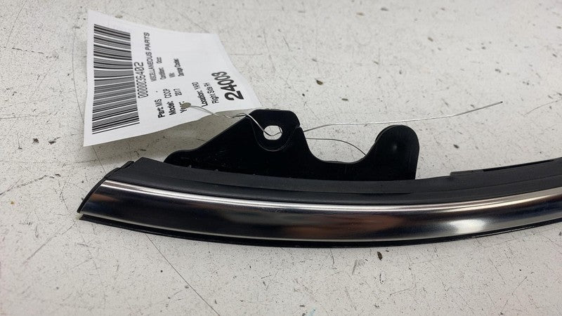 ⭕16-19 Mini Cooper S Rear Passenger Side Door Chrome Trim Molding Righ