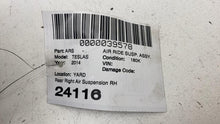 ⭕ 12-15 Model S Rear Right Air Suspension Module Shock Absorber RWD 6006353-00-C