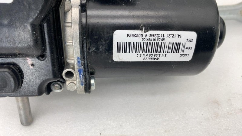 ⭕ 2022-2024 Lucid Air Grand Touring Front Windshield Wiper Motor & Linkage Assy