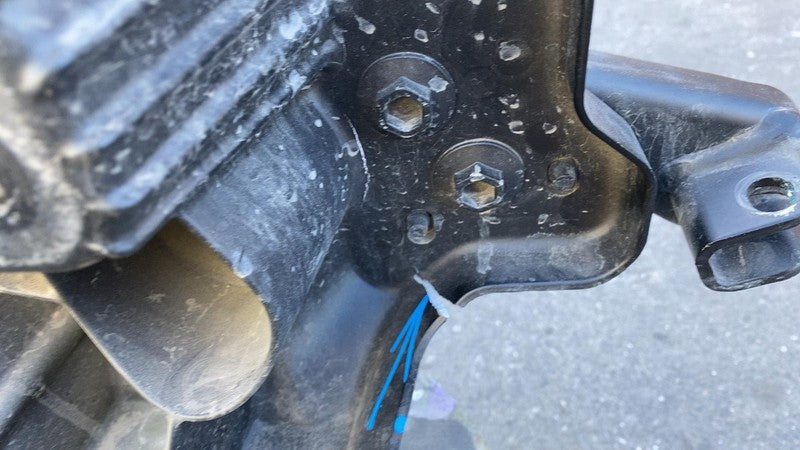 2128750 ST A 2024-2025 Tesla Cybertruck Rear Cast Under Body Frame Structure (DAMAGE PRESENT)