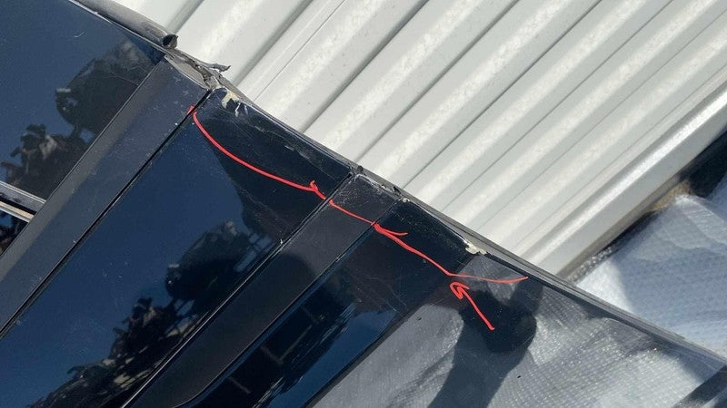 ⭕ 16-25 Tesla Model X Rear Passenger Falcon Door Shell Panel Right RH 