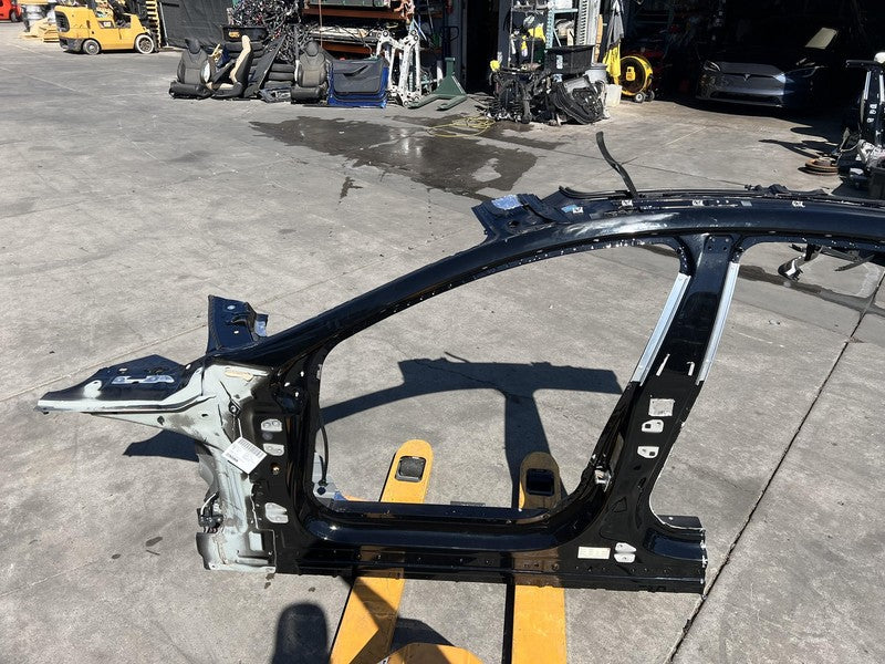 ⭕ 2012-2015 Tesla Model S Front Driver Body SIde A + B-Pillar Door Frame Left LH