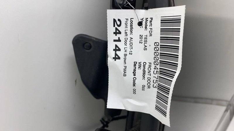 2012-2015 Tesla Model S MS Front Driver Side Door Shell Panel Left LH 