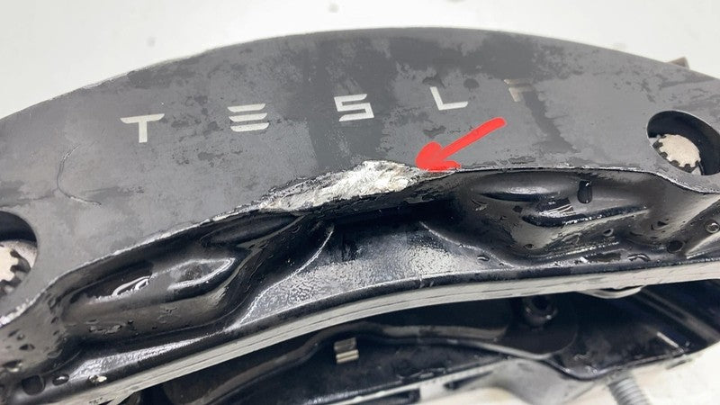 ⭕ 2021-2025 Tesla Model X Front Passenger Brake Caliper Right Black 14