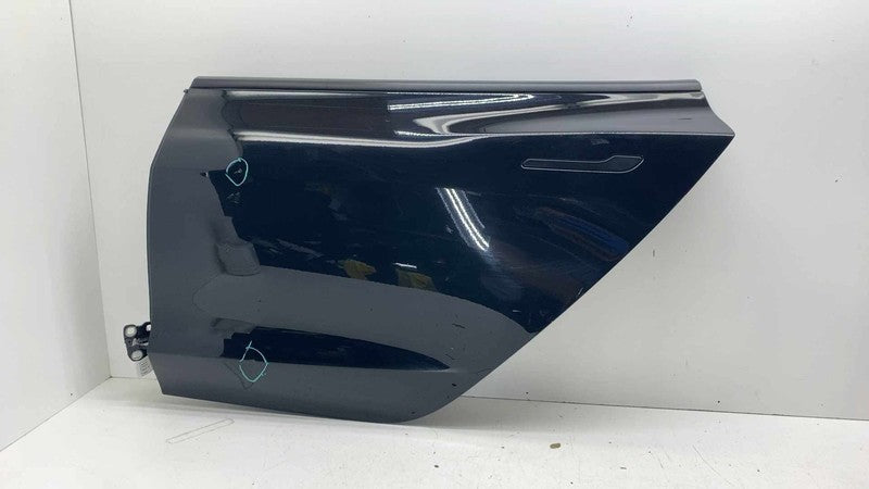 ⭕ 2021-2023 Tesla Model 3 M3 Rear Driver Side Door Shell Panel Left Black PBSB