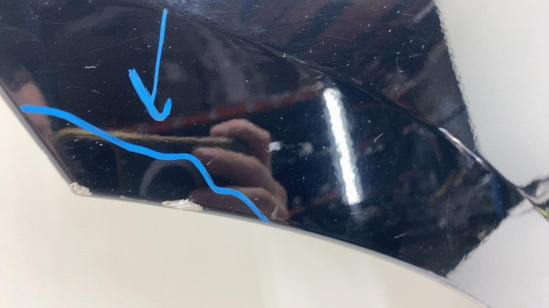 1493562-E0-A ❇️ 20-24 Tesla Model Y MY Rear Passenger Side Door Shell Panel Right Black PBSB