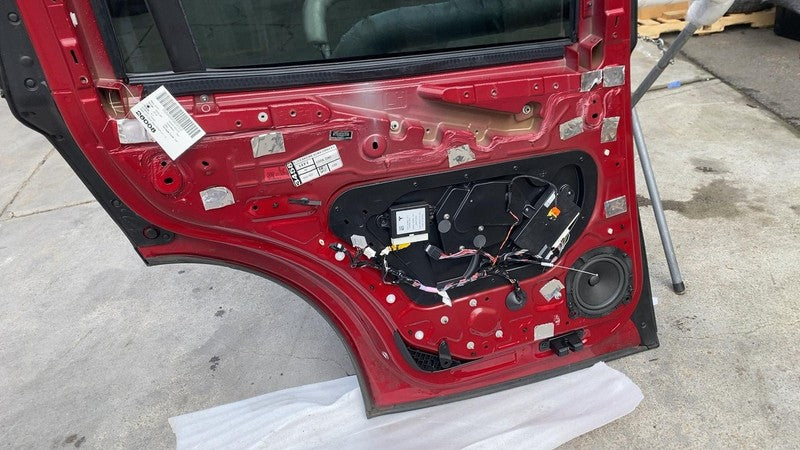 ⭕ 16-25 Tesla Model X Rear Left Falcon Door Shell Panel LH Red PPMR 10