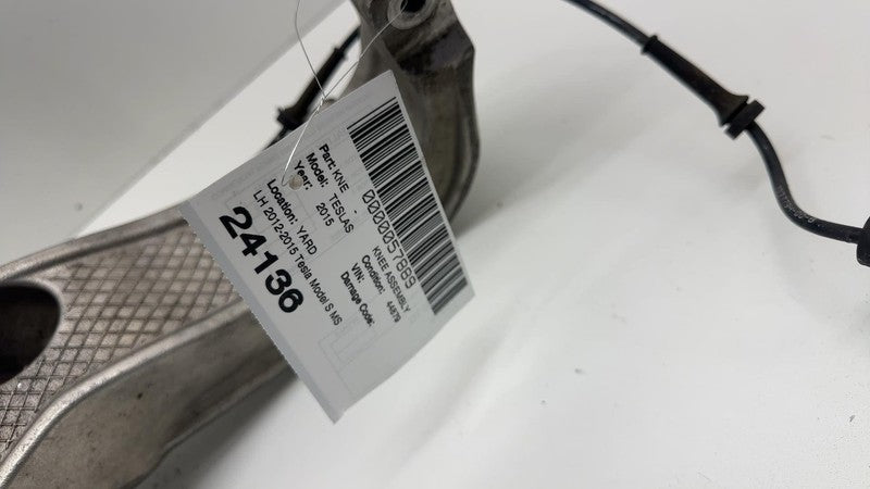 ⭕ 2012-2015 Tesla Model S MS Front Left Spindle Knuckle w/ ABS Wheel S