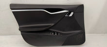 ⭕ 12-20 Model S MS Front Left Interior Door Panel Trim Card Cover 6006071-09-J