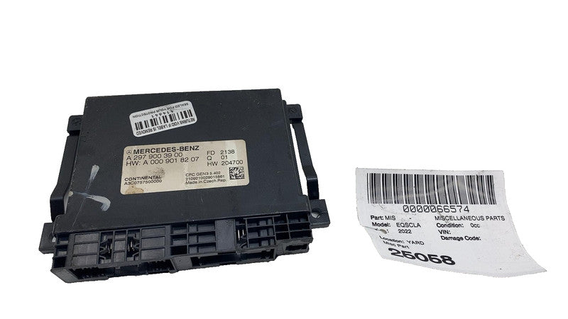 A 297 900 39 00 ⭕ 22-25 Mercedes EQS 450+ Transmission Engine Control Module Unit A2979003900