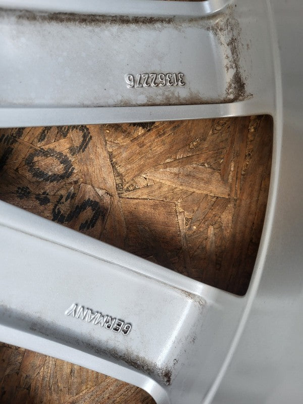 31362276 ⭕2015-2021 Volvo XC90 Wheel Rim 19" 19x8J w/ Continental Tire 235/55R19 31362276