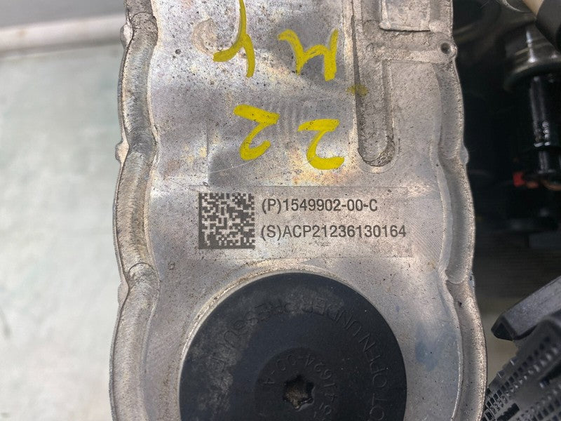 150685900D 20-23 Model Y Supermanifold Refrigerant Chiller & Coolant Reservoir 1546475-00-F