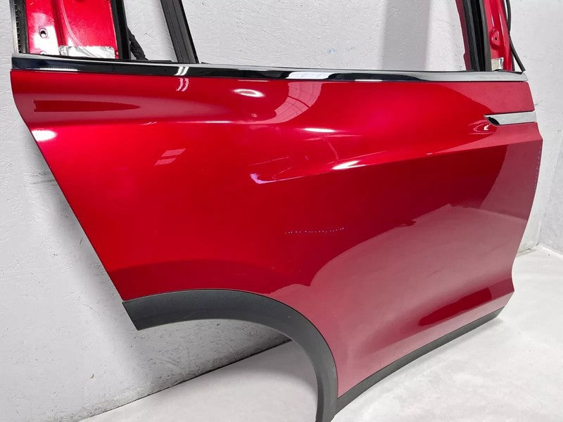 1028791-00-K ⭕ 2016-2024 Tesla Model X Rear Passenger Side Falcon Door Panel Right Red - PPMR