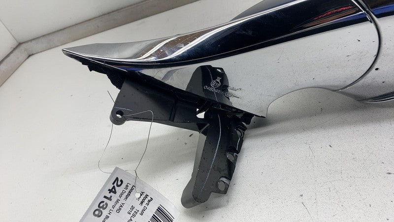 1041315-00-A 12-15 Model S Front Left Exterior Rear View Door Mirror Blue - PPSB 1041315-00-A
