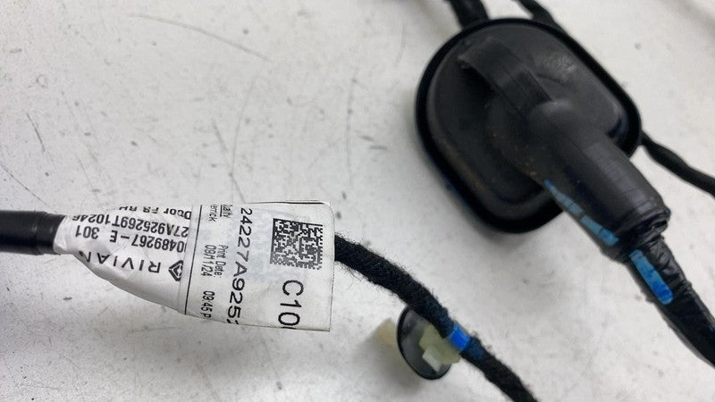 ⭕ 2025 Rivian R1S Front Passenger Side Door Wiring Harness Right RH PT