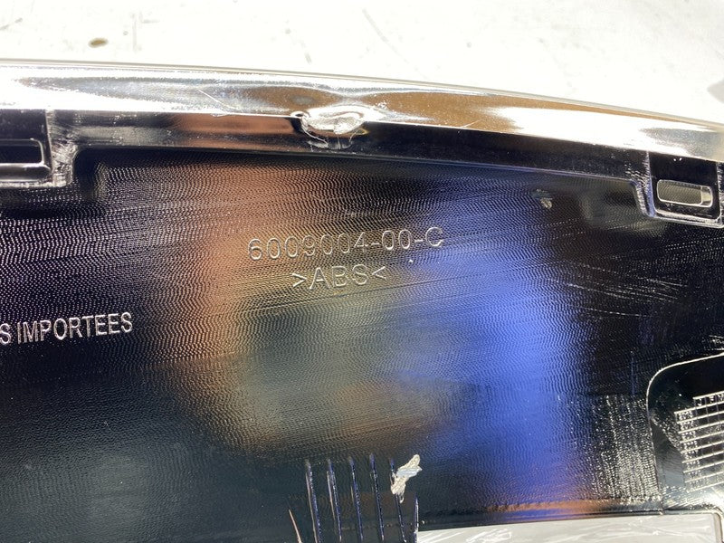 6009004 01 B ⭕ 2012-2015 Tesla Model S Rear Bumper Valance Diffuser Cover Chrome 6009004-01-B