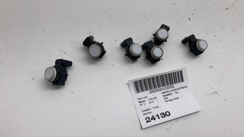⭕ 12-20 Tesla Model S X Parking Distance Control PDC Park Sensor x6 10