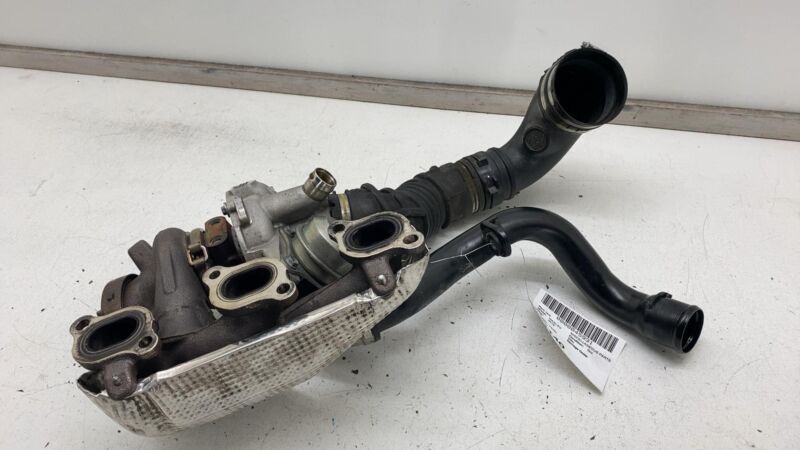 297710 ⭕ 17-20 Maserati Levante Right Turbocharger Turbo Charger Manifold w/ Hose AWD