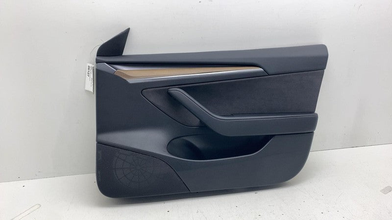 ⭕ 21-23 Tesla Model 3 Front Passenger Side Interior Door Panel Trim Card Right