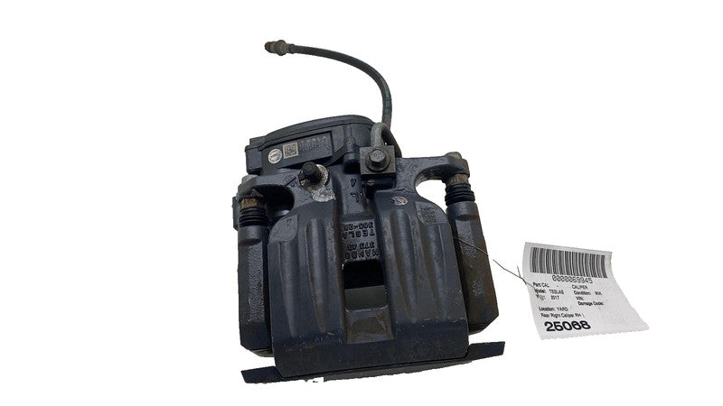 ⭕ 16-20 Model X S Rear Driver Side Caliper w/ Brake Hose Line Left 107