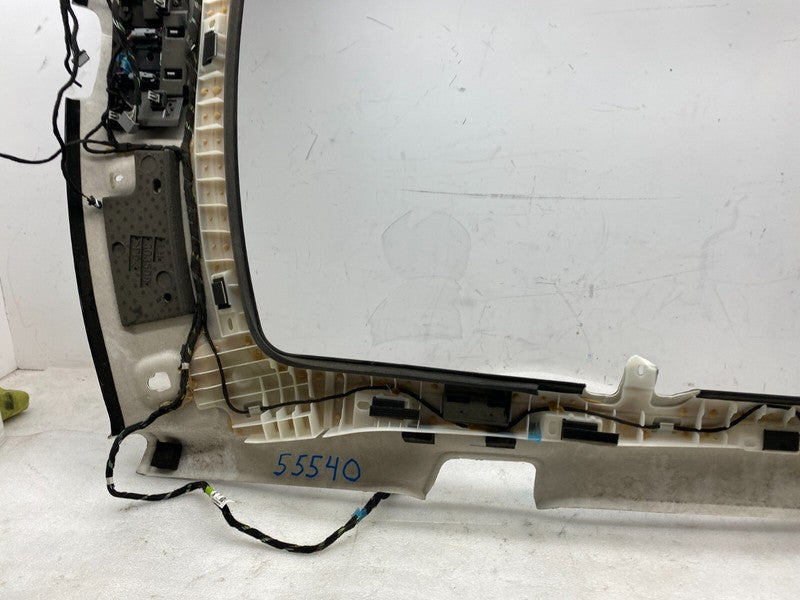 ⭕ 12-20 Tesla Model S Panoramic Sun Roof Moonroof Headliner Black 1045