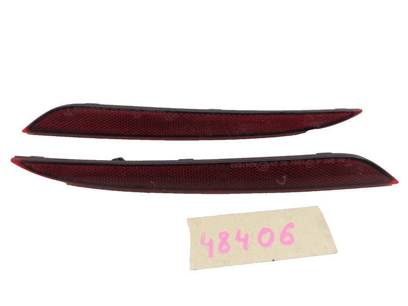 ⭕ 2012-2020 Model S Rear Left & Right Bumper Reflector 6007706-00-C/60