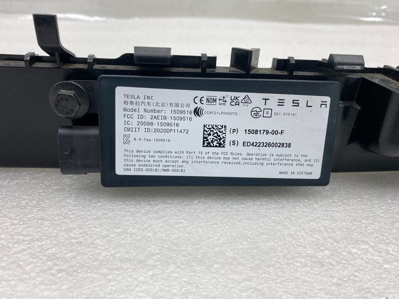 1508179 00 F ⭕ 20-23 Model Y Rear Bumper Center Support Bracket & Control Module 1508179-00-F