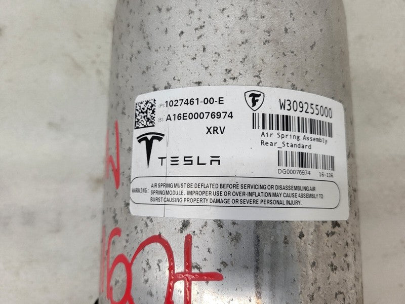 102746100E ⭕ 2015-2016 Tesla Model X MX Rear Suspension Air Spring Module Assy 1027461-00-E