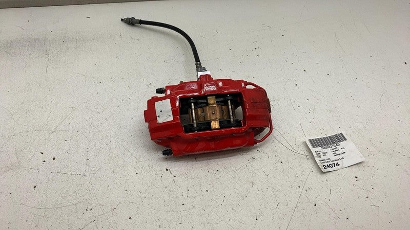 ⭕ 2012-2015 Tesla Model S Rear Driver Side Caliper Red w/ Brake Hose L