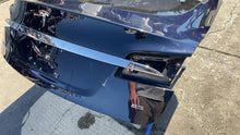 ⭕ 2012-2015 Tesla Model S Rear Tailgate Hatch Panel & Liftgate Glass Blue - PMMB