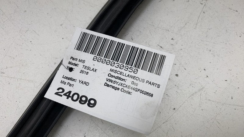 ⭕ 2016-2020 Tesla Model X Rubber Mold Weatherstrip Seal Inner Belt Mol