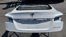 ⭕ 16-20 Model S MS Rear Tailgate Panel w/ Liftgate Glass White PPSW 6007205-01-J