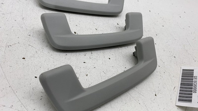⭕ 2019-2023 Audi e-Tron SET of Interior Roof Headliner Grab Handle Bar Gray OEM