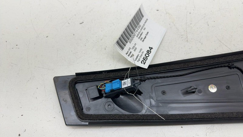 110044100E ⭕17-23 Model 3 Right B-Pillar Applique Glass Trim Molding w/ Camera 1100441-00-E