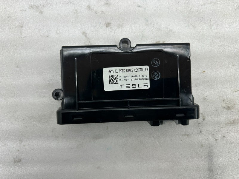 100761800J ⭕12-20 Model S X Electronic Parking Brake Controller Module Control 1007618-00-J