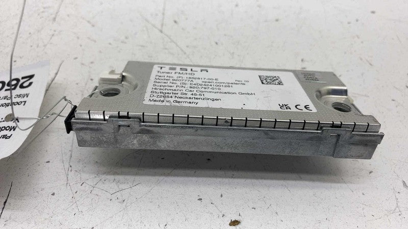 185281700E ⭕ 24-25 Tesla Model 3 M3 Radio Tuner Module FM/HD OEM 1852817-00-E Model 920777A