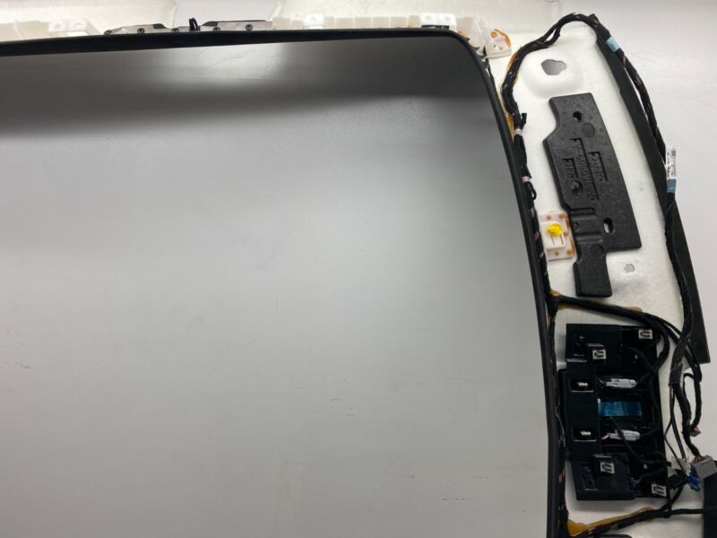 2016-2020 Tesla Model S SET of Ceiling Headliner Sunvisor Upper A + B + C-Pillar