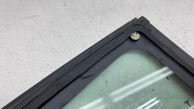 2017-2020 Tesla Model 3 M3 Rear Driver Side Quarter Fixed Window Glass