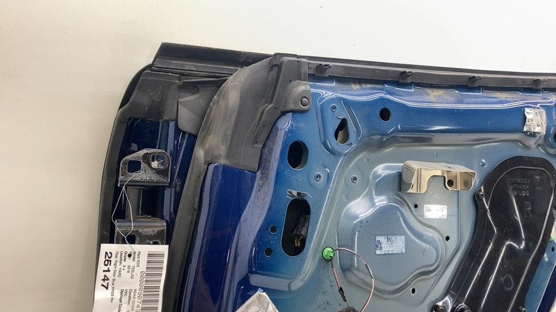 ⭕ 2016-2020 Tesla Model S Rear Passenger Right Door Shell Panel Blue -