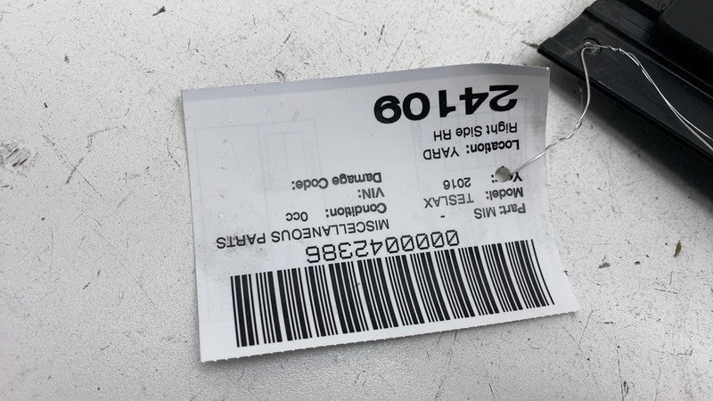 E9 43R-004553 ⭕ 2016-2020 Tesla Model X Rear Passenger Side Door Quarter Fixed Glass Right OEM