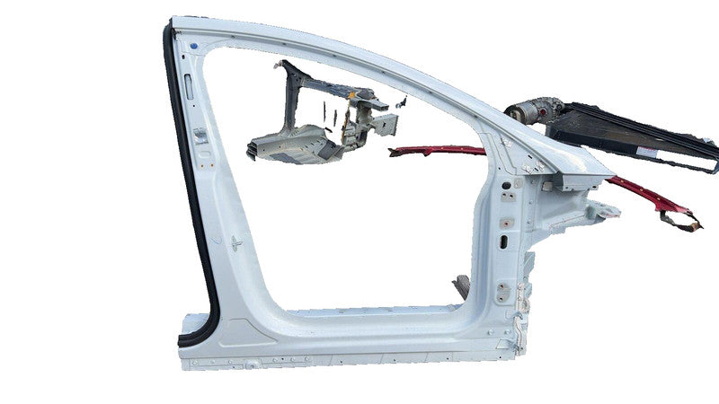 ⭕ 2016-2020 Tesla Model X Right A + B Pillar Door Frame & Quarter Structural Cut