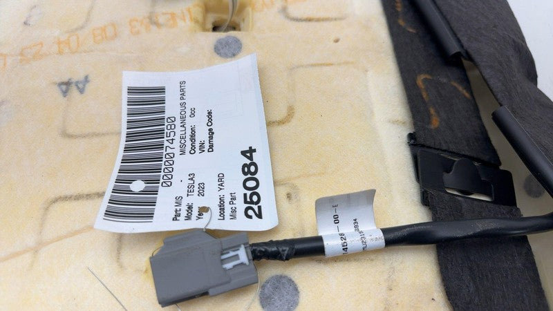 ⭕ 2017-2023 Model 3 Front Driver Side Seat Lower Cushion Leather Black Left OEM