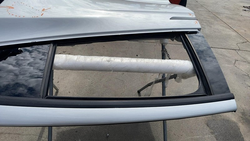1028790-00-K ⭕ 2016-2024 Tesla Model X Rear Driver Side Falcon Door Panel Left Silver - PMSS