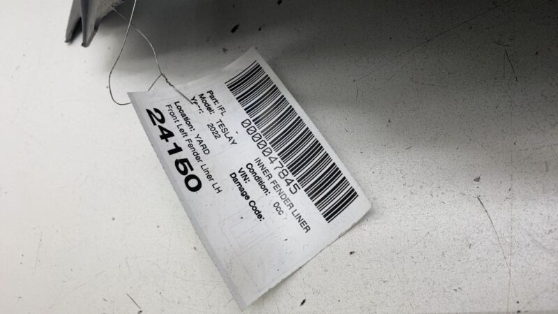 149261300C ⭕ 20-24 Tesla Model Y Front Left Wheel Fender Liner Splash Guard LH 1492613-00-C