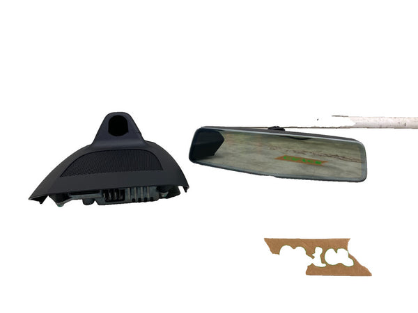 ⭕ 12-20 Model S MS Front Rear View Mirror w/ Auto Pilot Monocamera 1038482-99-H
