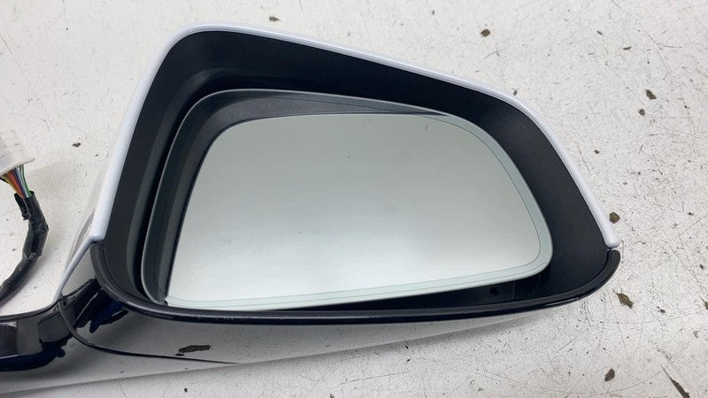 ⭕ 2021-2025 Model X Right Exterior Rear View Door Mirror White PPSW 10