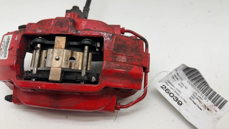⭕ 16-20 Model S X Rear Driver Side Brembo Brake Caliper Red Left LH 10