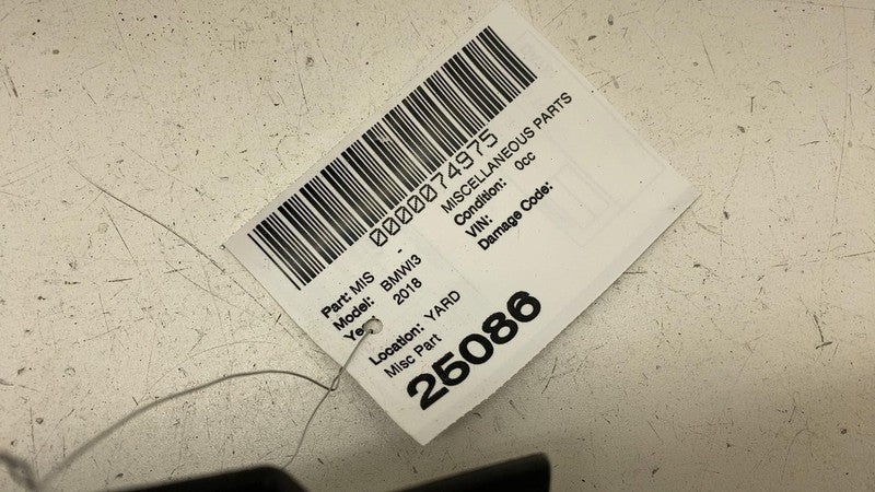 51477272381 ⭕ 2014-2021 BMW i3 I01 Rear Driver Side Seat Frame Trim Cover Left 51477272381