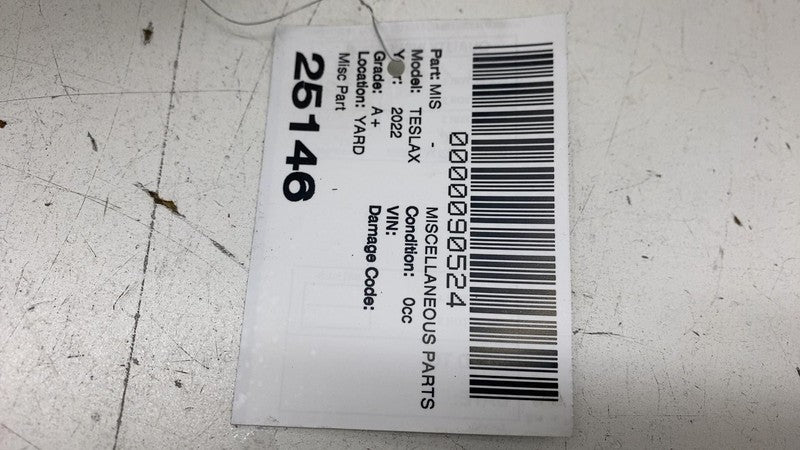 ⭕ 2021-2026 Tesla Model X Battery Return Coolant Hose Pipe Tube 158571