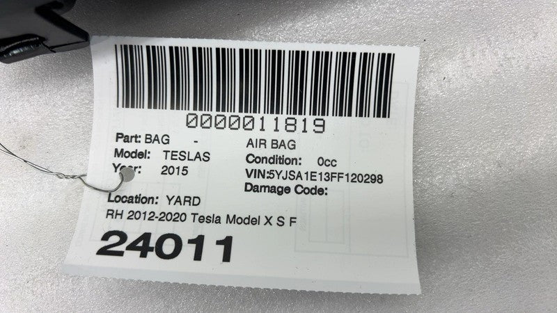 1005260-00-H ⭕ 12-15 Model S Left or Right Knee Airbag LH & RH Fits either side 1005260-00-H